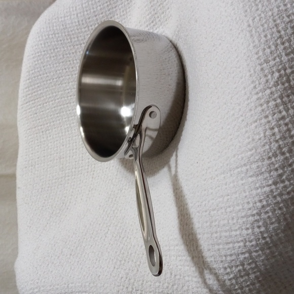 POTLUCK 1.5 qt Saucepan Stainless Steel Pot Tri-ply Construction - Picture 1 of 4